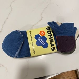 NWT Bombas All-Performance Men’s Ankle Socks, Large